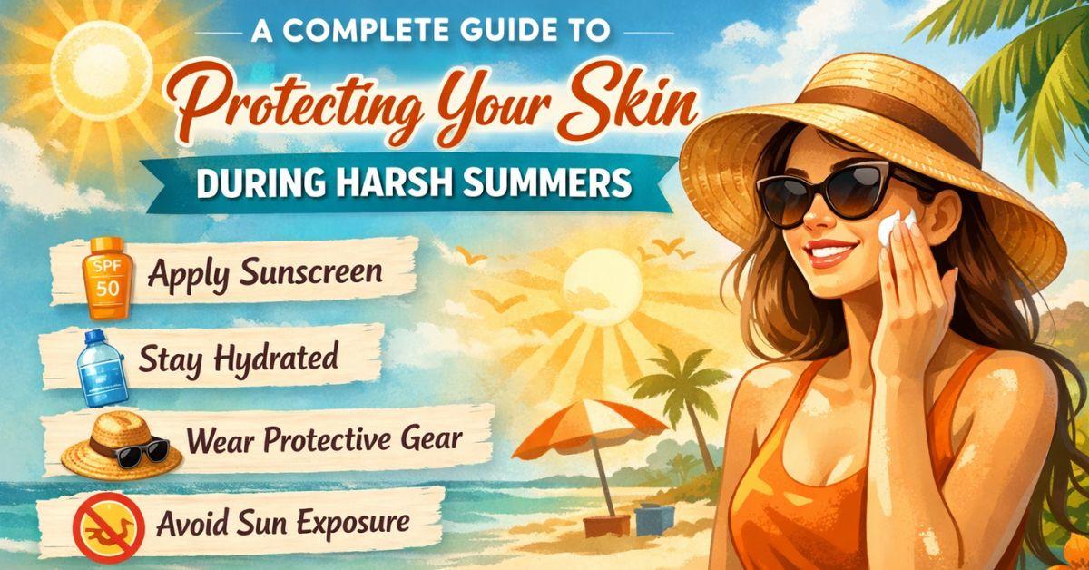 A Complete Guide to Protecting Your Skin During Harsh Summers