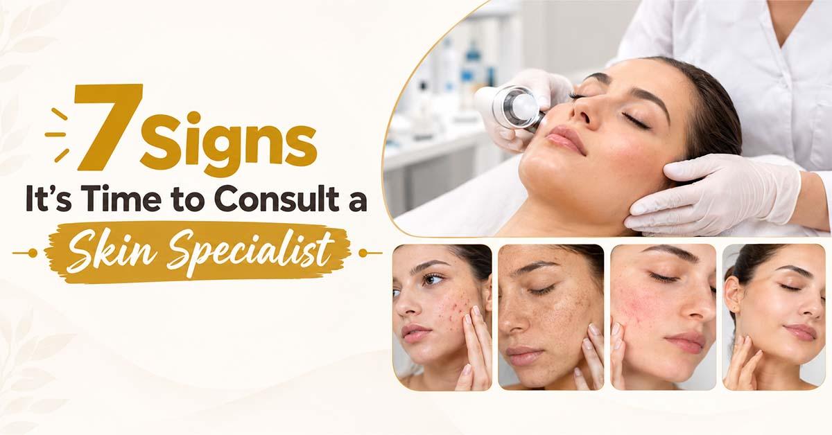 7 Signs It’s Time to Consult a Skin Specialist